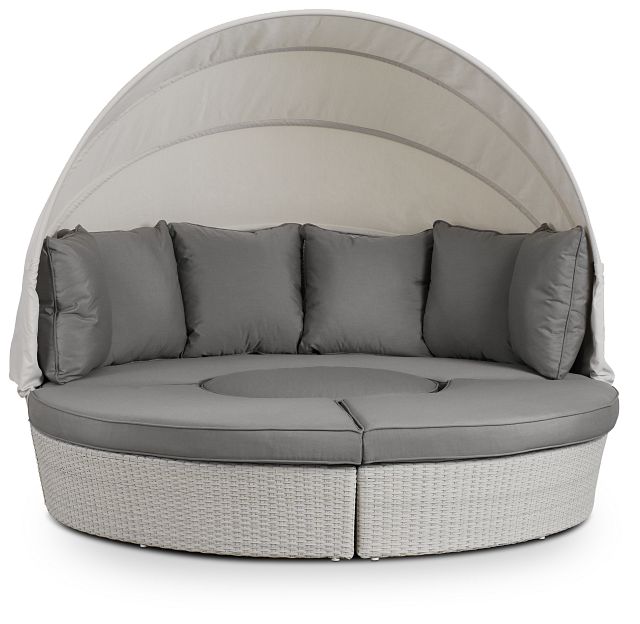 Biscayne Gray Canopy Daybed (3)