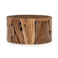 Pelli Mid Tone Round Coffee Table