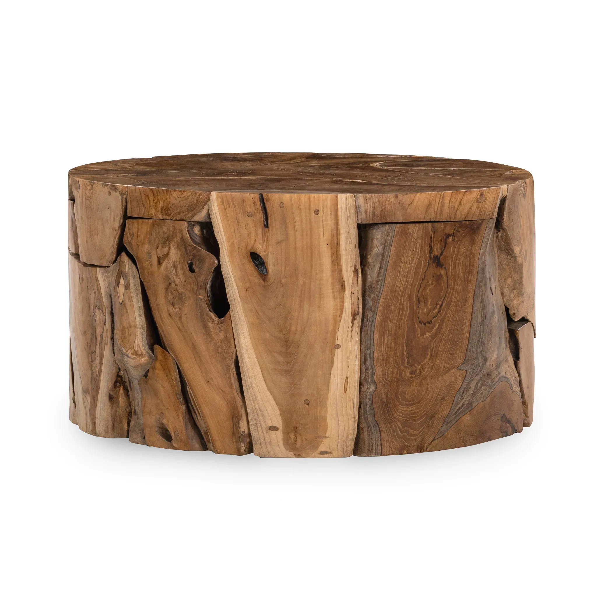 Pelli Mid Tone Round Coffee Table