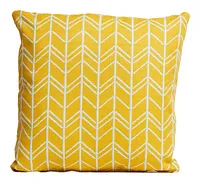 Bogatell Yellow 18" Indoor/outdoor Accent Pillow