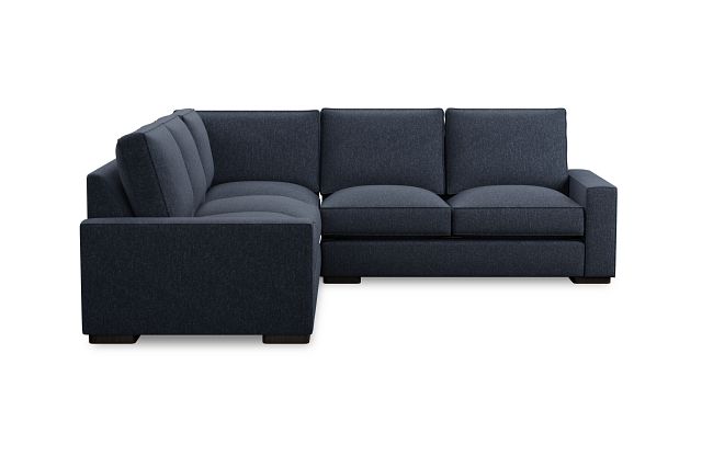 Edgewater Maguire Blue Small Two-arm Sectional