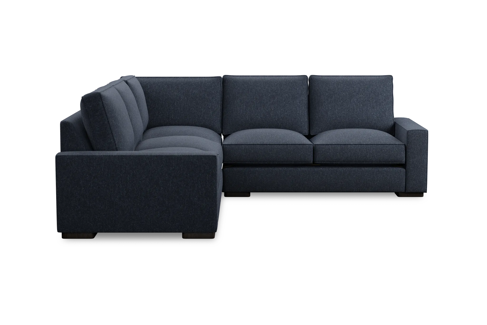 Edgewater Maguire Blue Small Two-arm Sectional