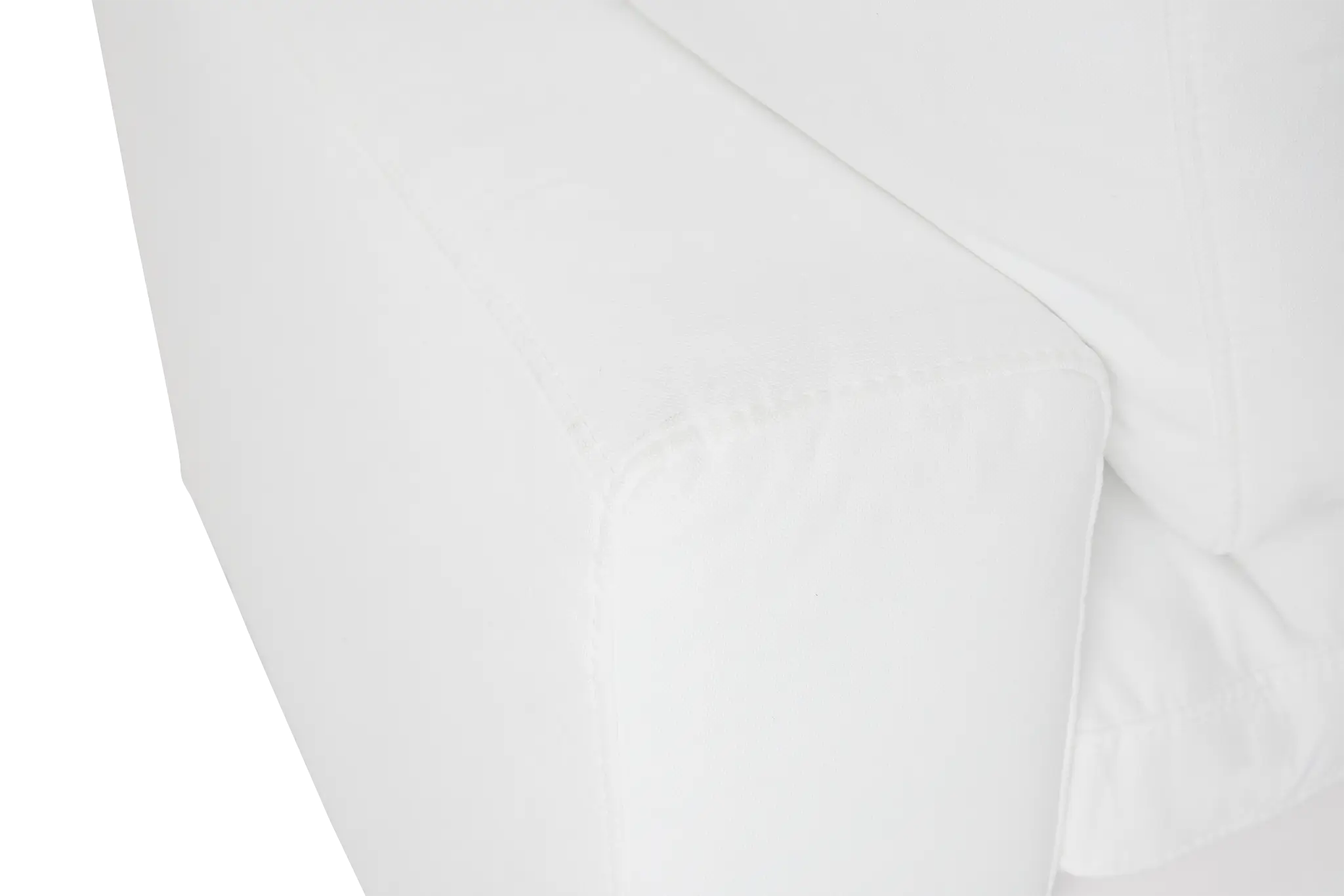 Grant White Fabric Sofa Grant White Fabric Sofa