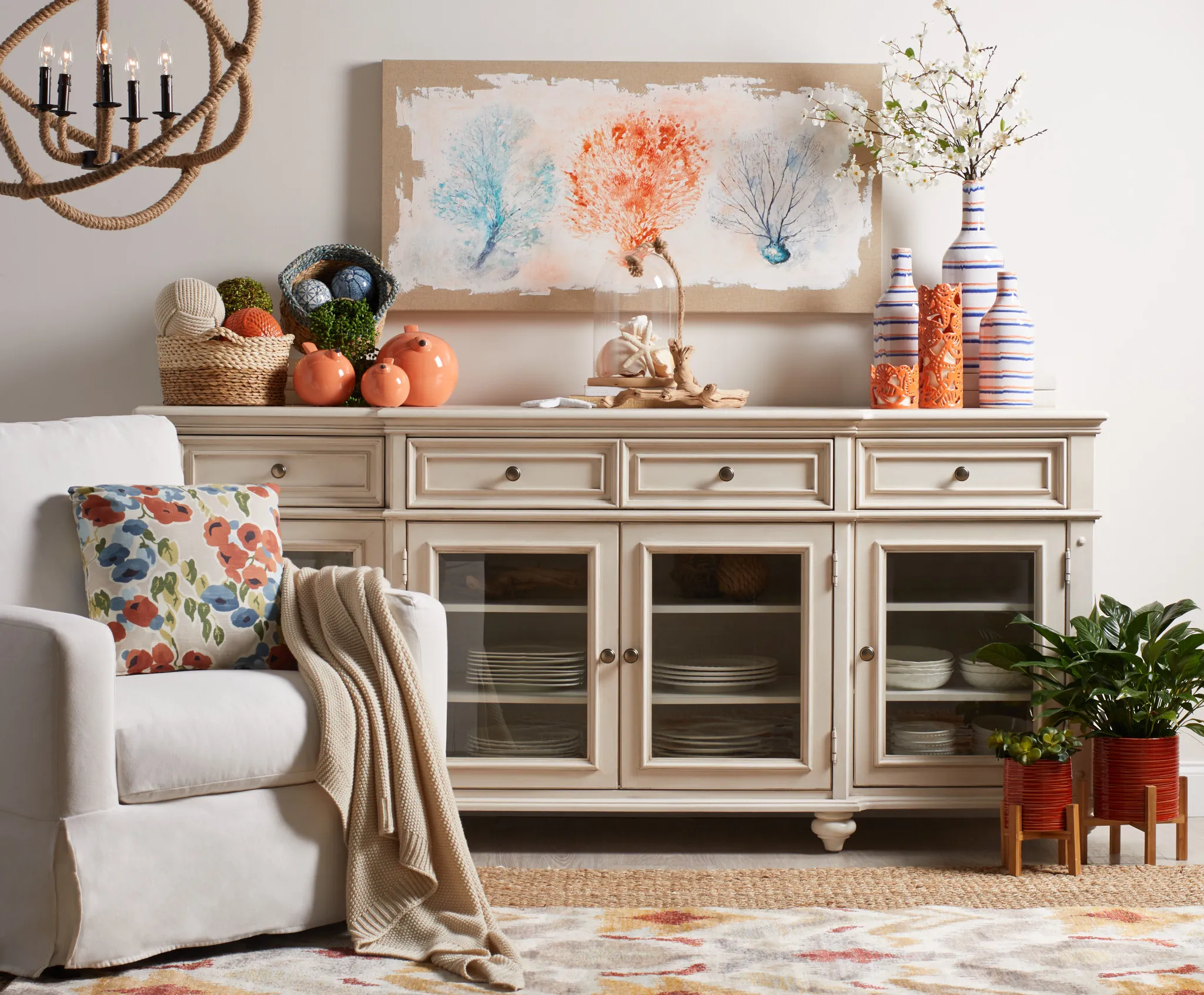 Savannah Ivory Credenza