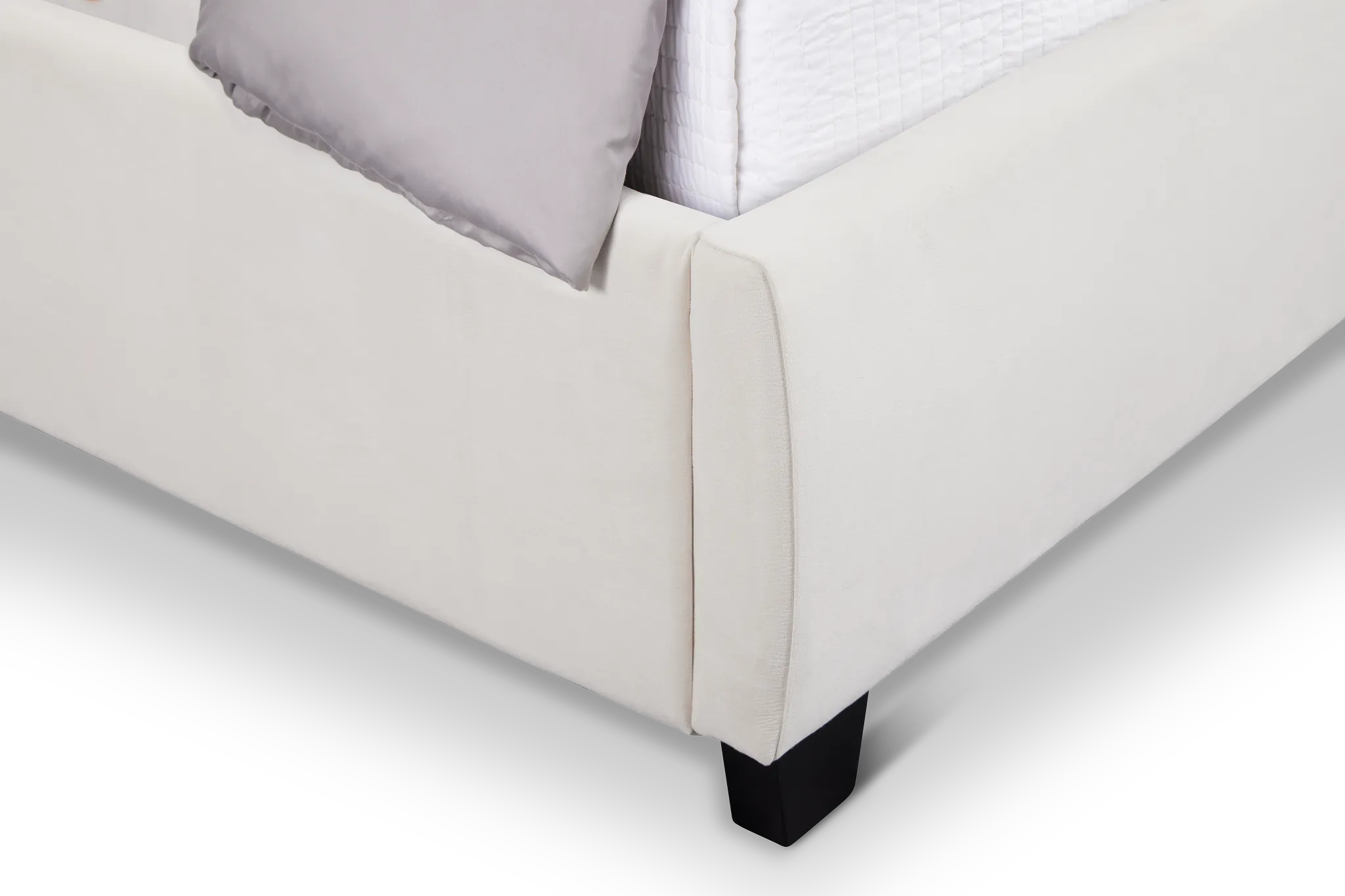 Marco White Uph Platform Bed