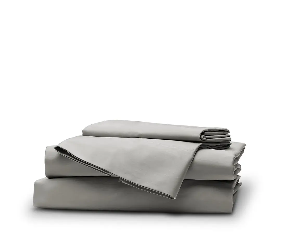 Rest & Renew Cotton Sateen Gray 300 Thread Sheet Set Rest & Renew Cotton Sateen Gray 300 Thread Sheet Set