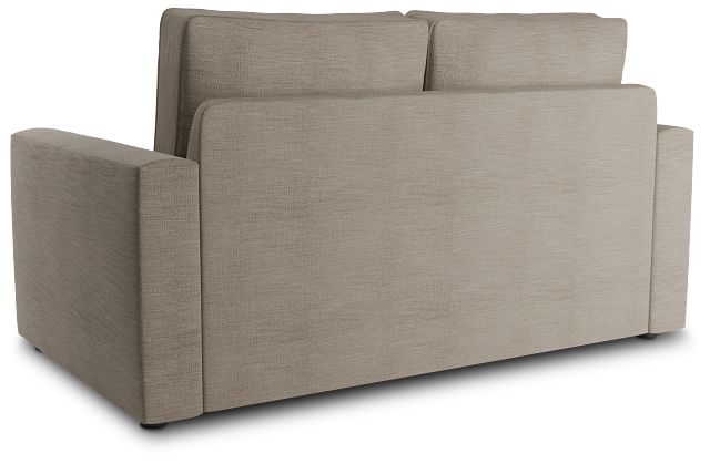 Siesta Victory Taupe Fabric Loveseat