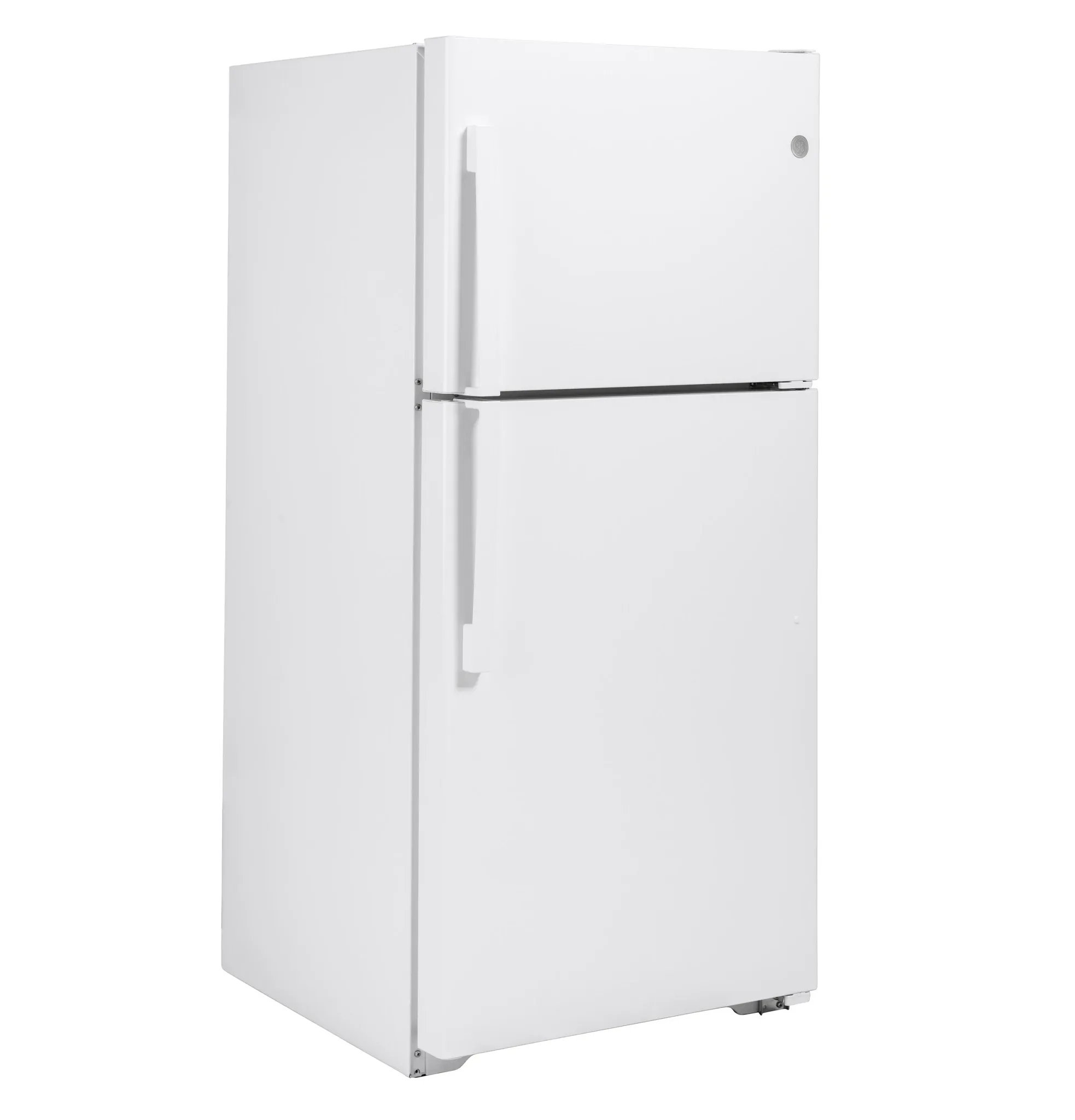 Ge 19 Series White Top Freezer Refrigerator
