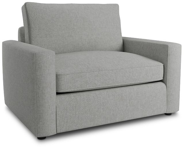 Siesta Delray Pewter Fabric Memory Foam Sleeper