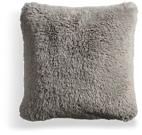 Yakety Yak Gray 22" Square Accent Pillow