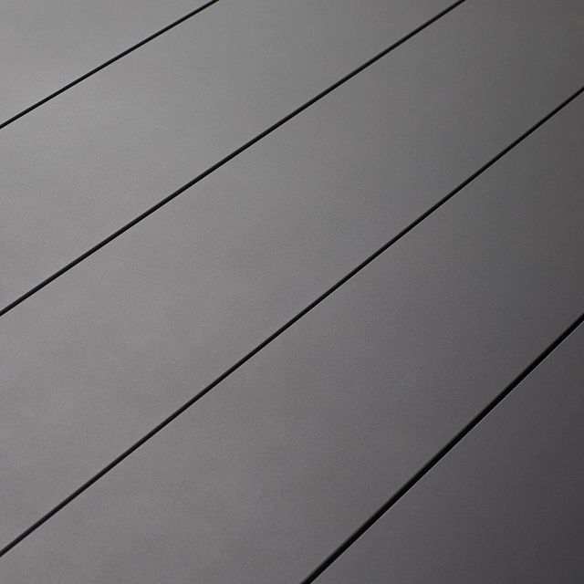 Linear Dark Gray 70" Rectangular Table (7)