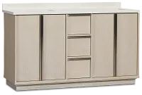 Capraia Light Tone 60" Double Bathroom Vanity