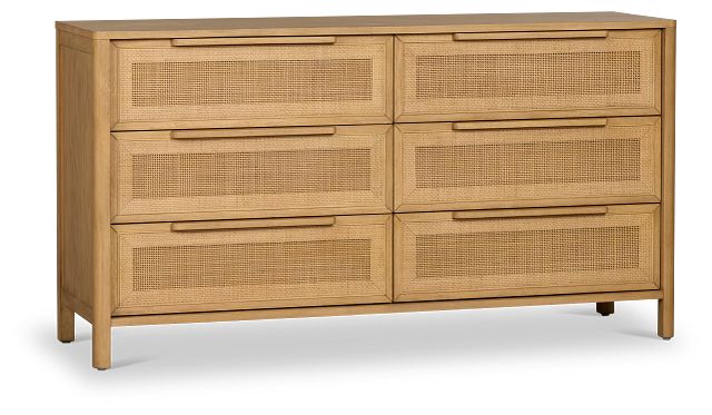 Pacific Light Tone 6-drawer Dresser