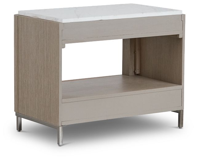 Soren White Nightstand