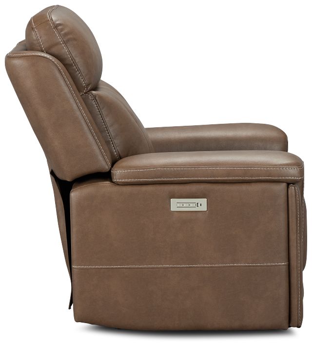 Jayden Brown Micro Power Recliner