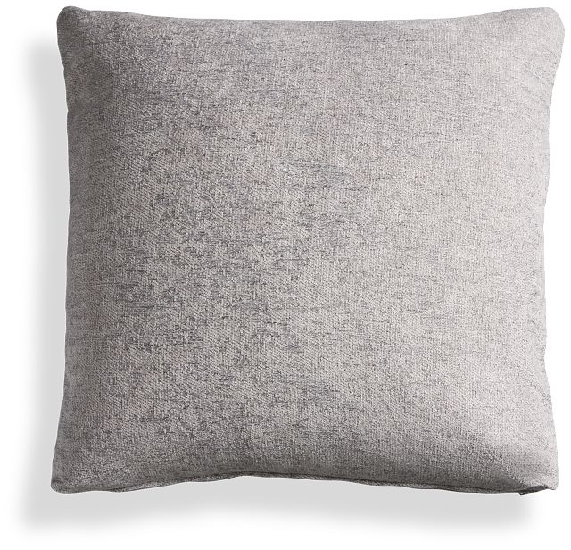 Calista Pewter 20" Square Accent Pillow