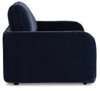 Jules Dark Blue Velvet Sofa