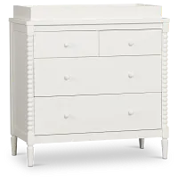 Lola White Youth Dresser