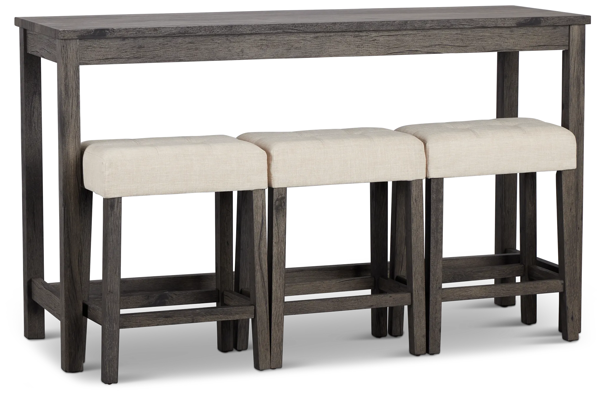 Robin Gray High Table & 3 Barstools