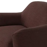 Four Hands Becky Brown Fabric Swivel Accent Chair