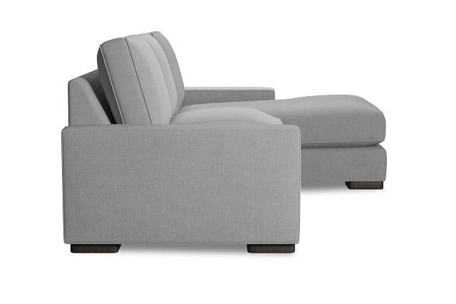 Edgewater Suave Gray Right Chaise Sectional
