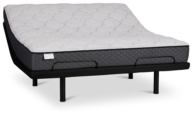 Kevin Charles By Sealy Essential Plush Deluxe Adjustable Mattress Set
