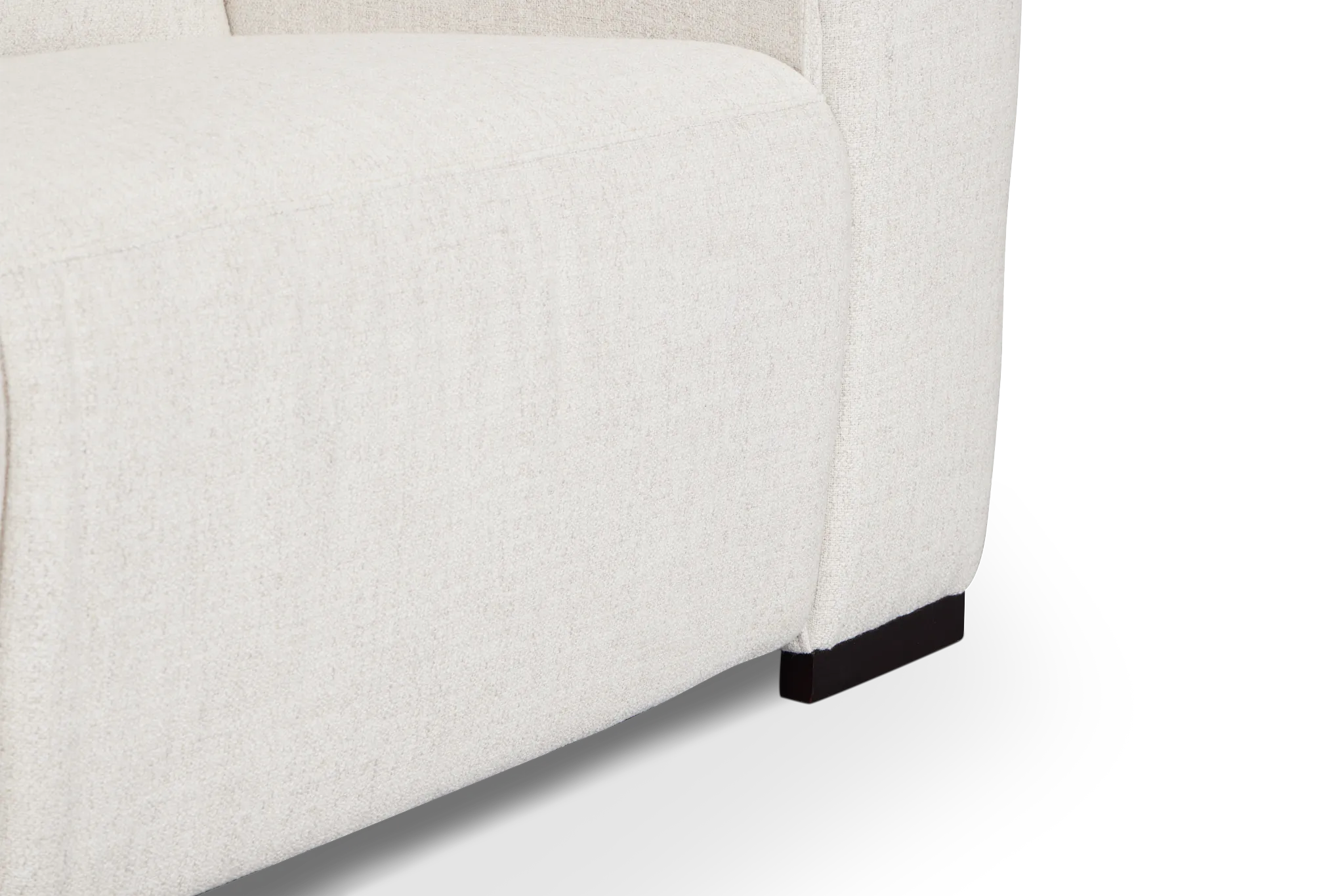 Ellis Light Beige Fabric Power Reclining Sofa