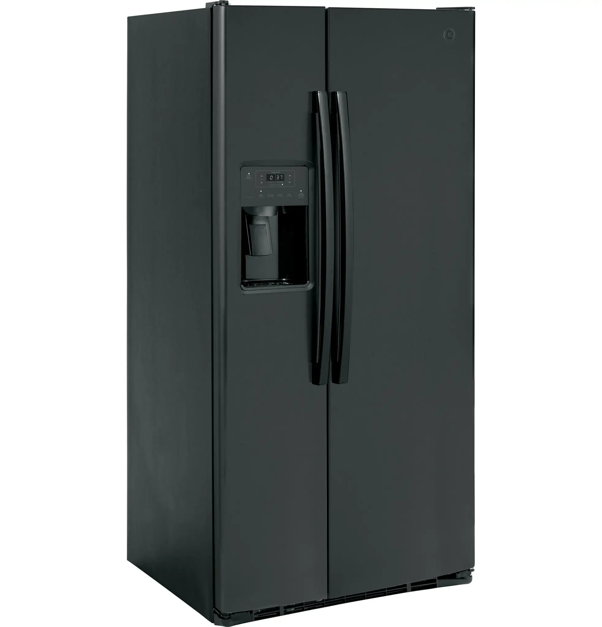 Ge Profile 23 Series Black Side By Side Refrigerator Ge Profile 23 Series Black Side By Side Refrigerator