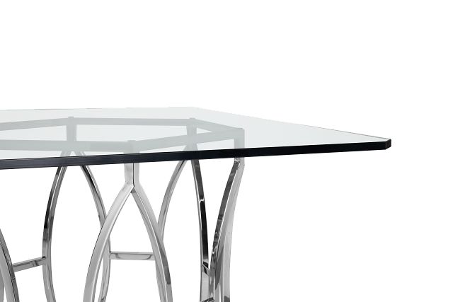 Argent Glass Rectangular Table (5)