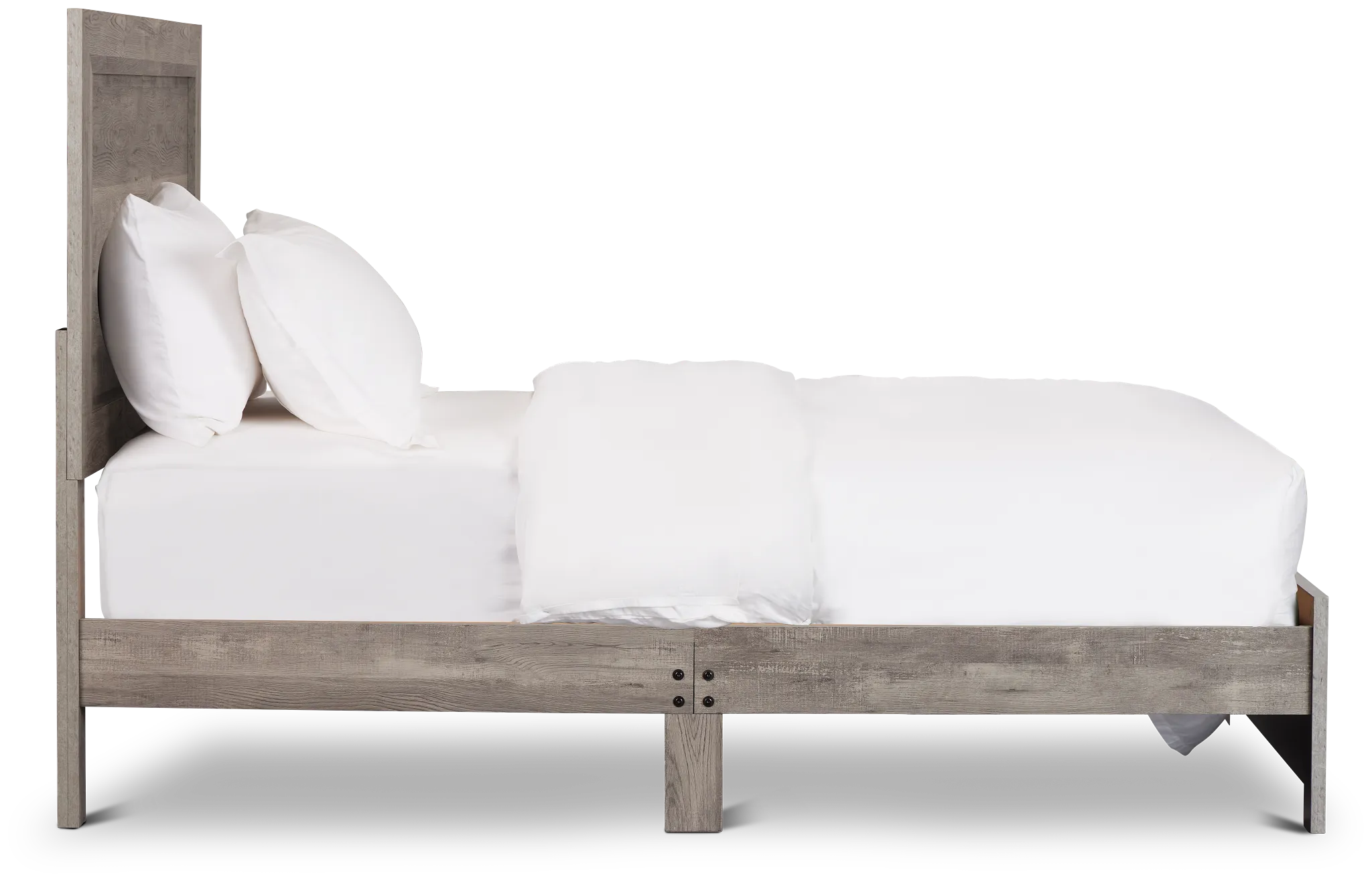 Ollie Gray Panel Bed