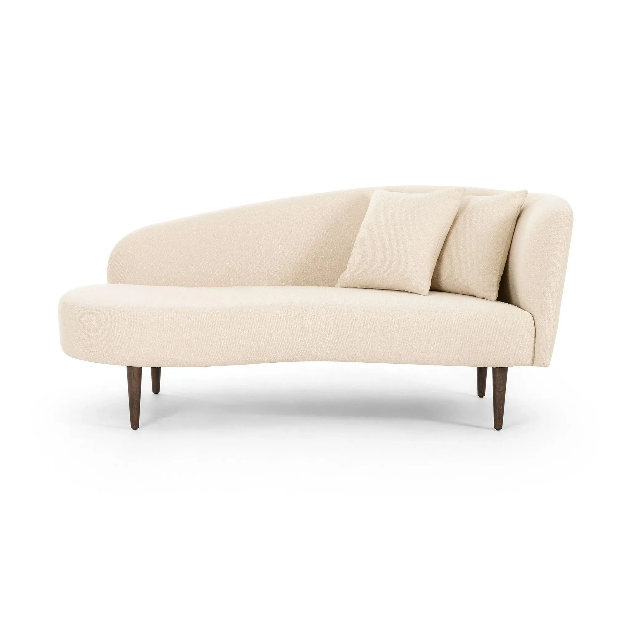 Four Hands Lali Light Beige Right Accent Chaise
