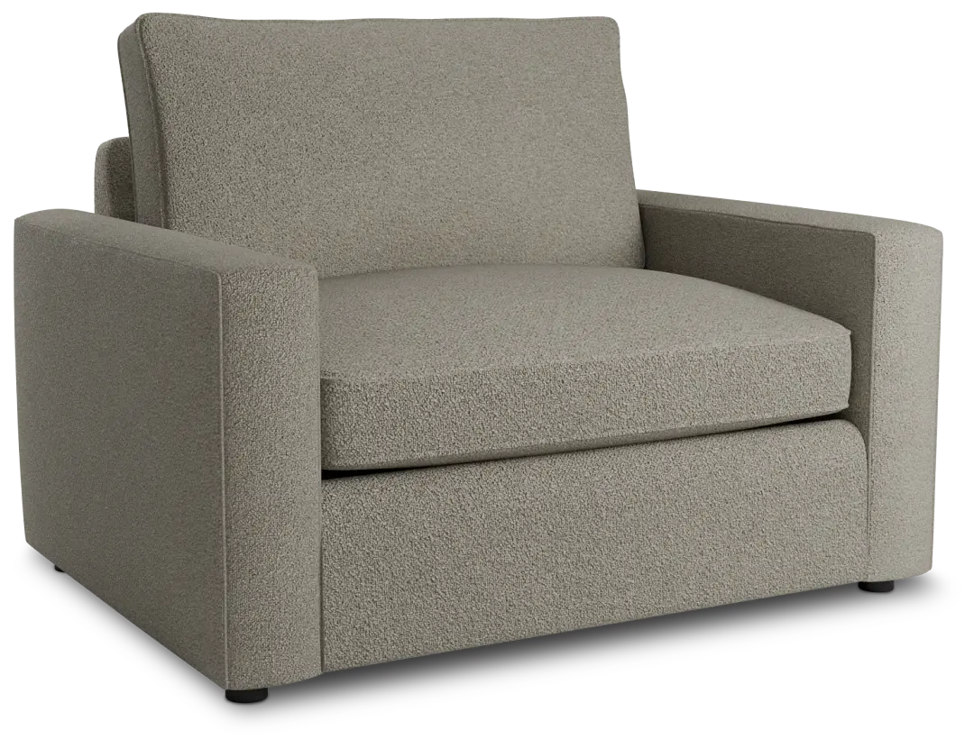 Siesta Elite Gray Fabric Cooling Memory Foam Sleeper Siesta Elite Gray Fabric Cooling Memory Foam Sleeper