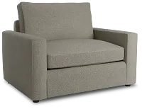 Siesta Elite Gray Fabric Cooling Memory Foam Sleeper