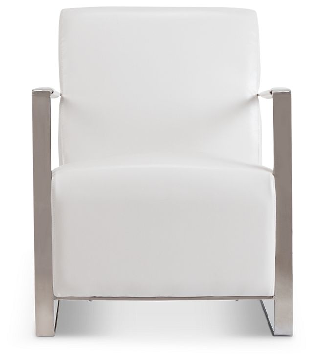 Lee White Uph Accent Chair (3)