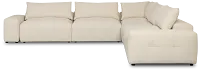 Remi Light Beige Fabric 7-piece Modular Sectional