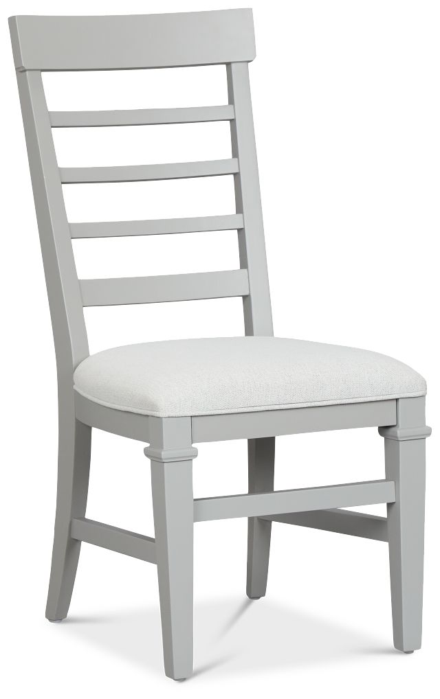 Cape Cod Gray Upholstered Side Chair