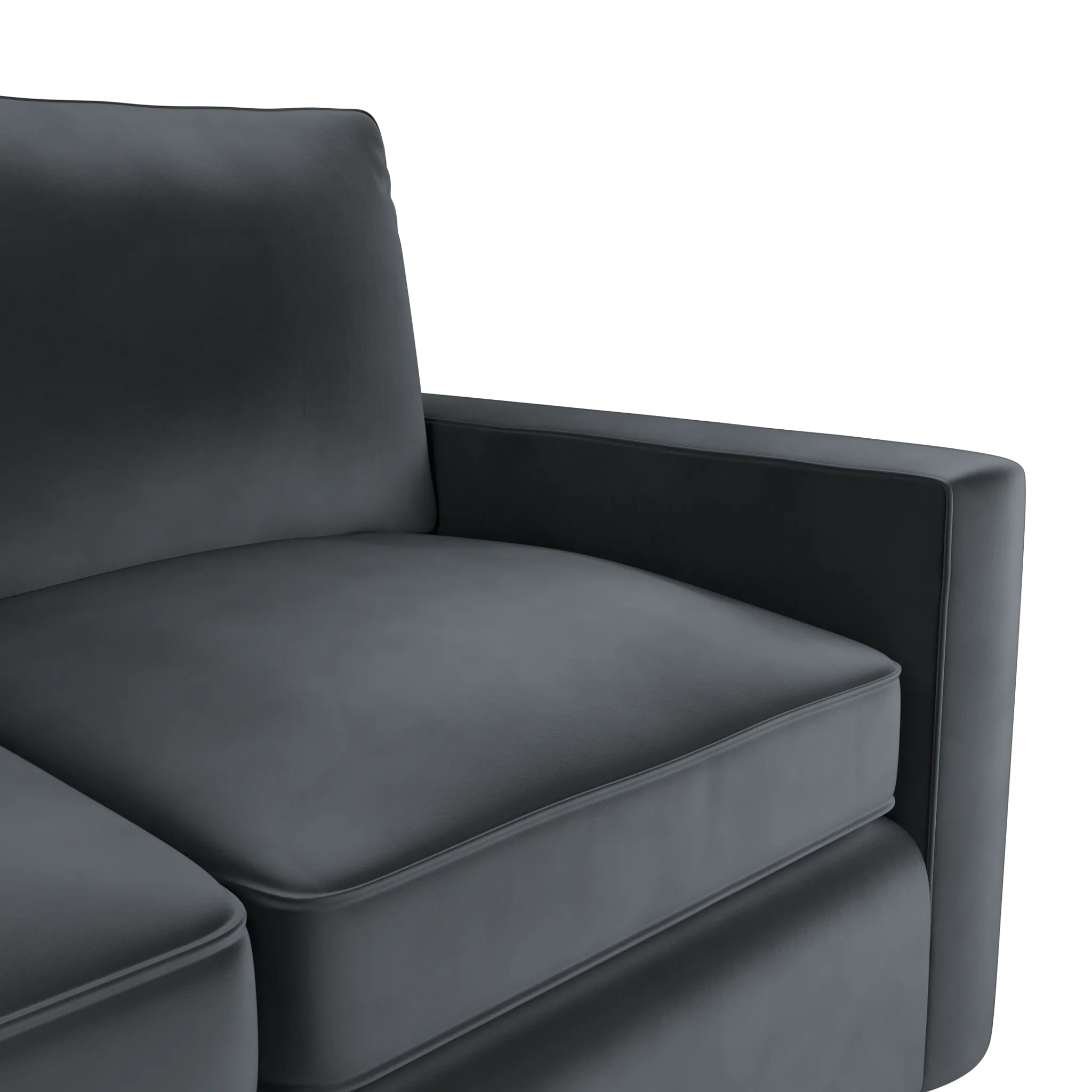 Siesta Joya Gray Fabric Cooling Memory Foam Sleeper