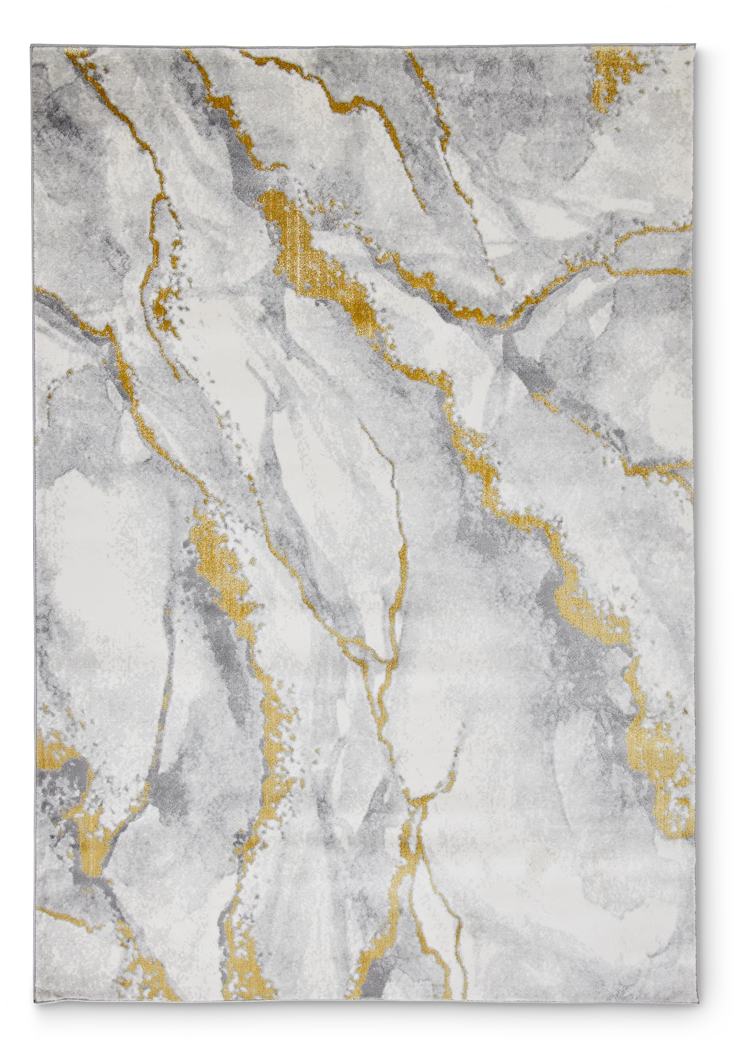 Diamente Gold 8x10 Area Rug