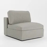 Destin Elevation Khaki Fabric Swivel Chair