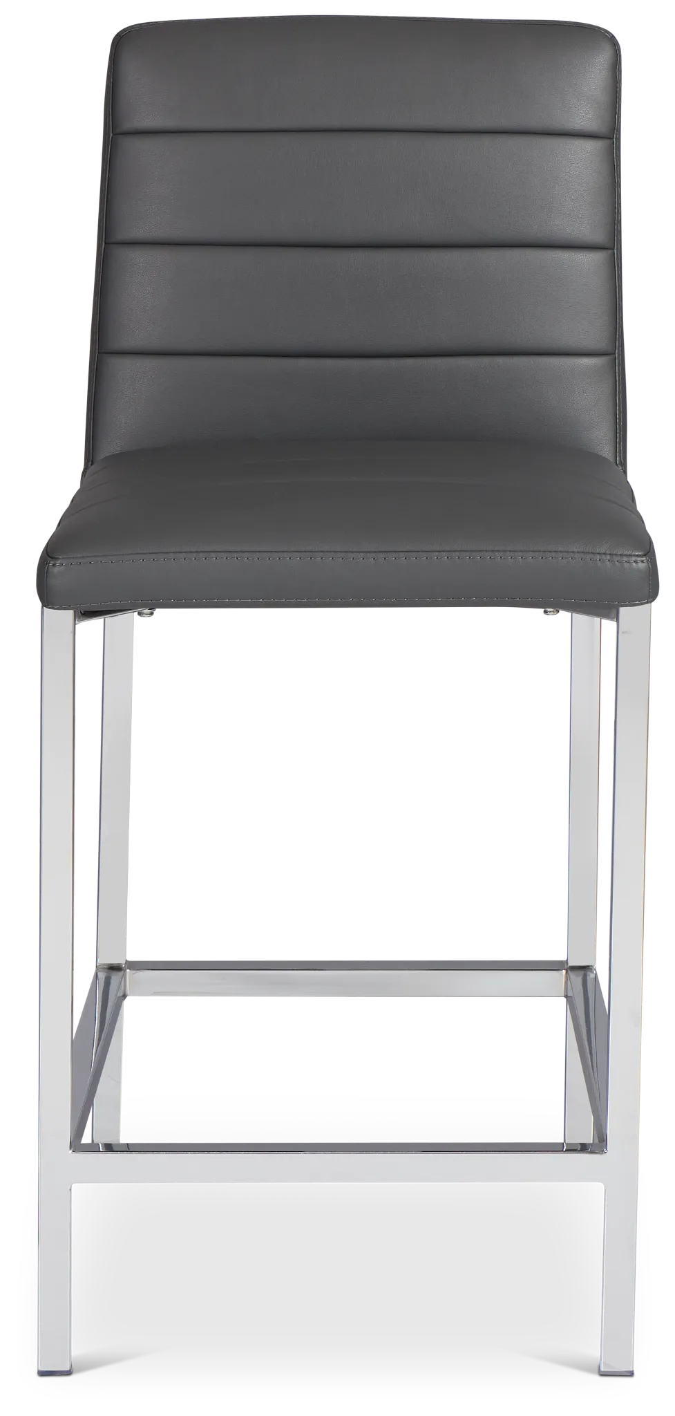 Amalfi Gray 24" Upholstered Barstool