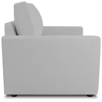 Siesta Suave White Fabric Chair