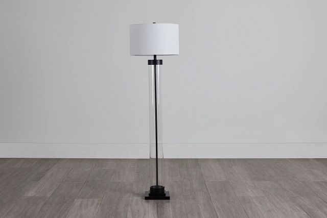 Lucia Black Floor Lamp