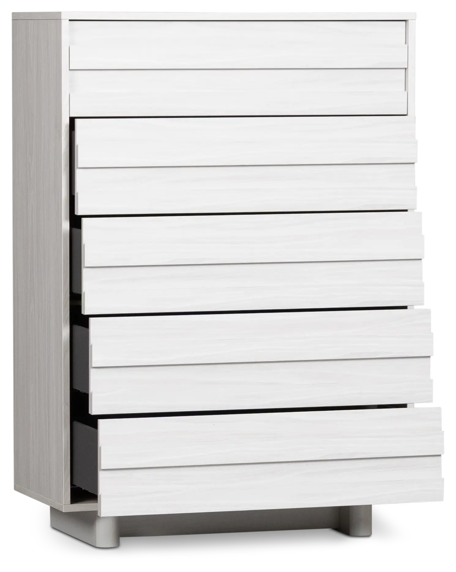 Everett White 5-drawer Chest Everett White 5-drawer Chest