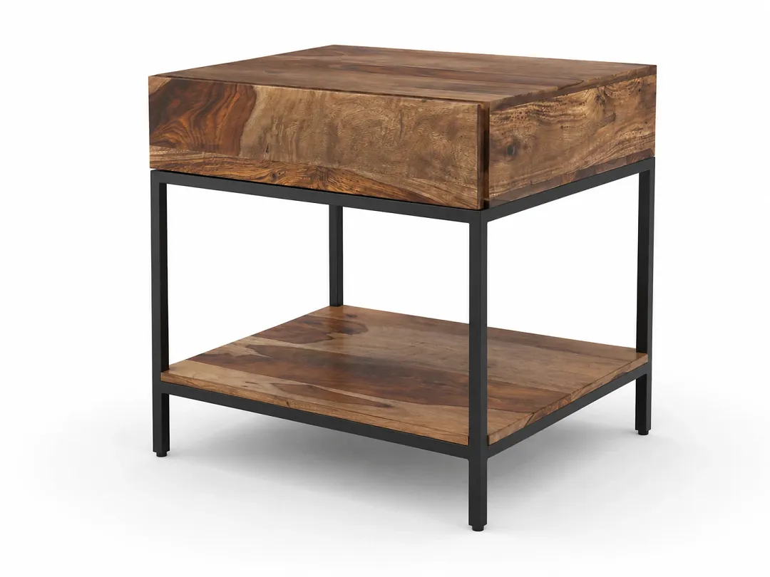 Tanner Mid Tone Rect End Table