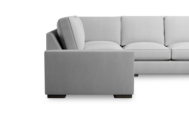 Edgewater Delray Light Gray Small Two-arm Sectional