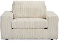 Charlie Ivory Fabric Chair
