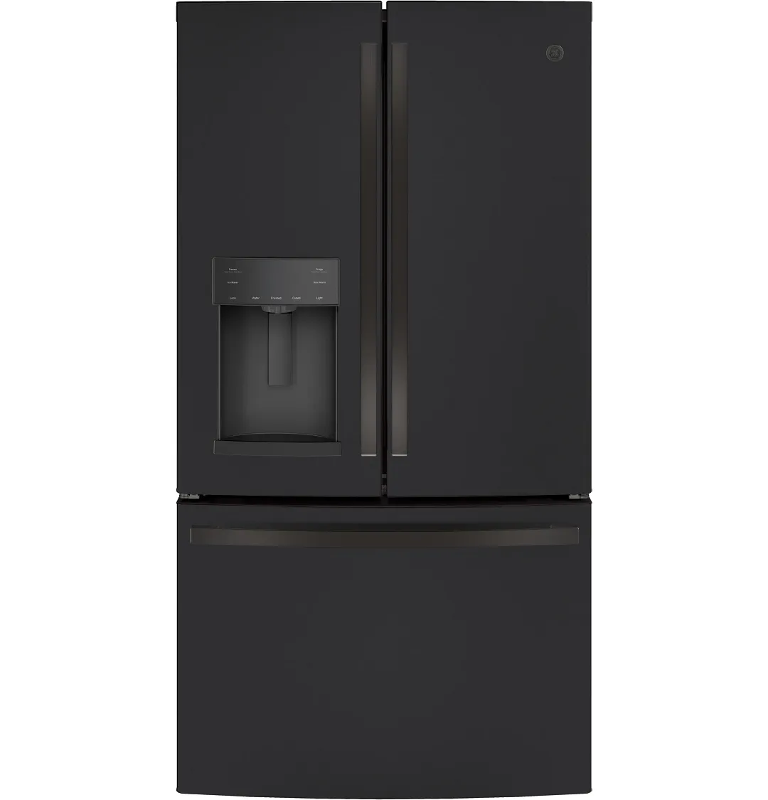 Ge Profile 28 Series Black French Door Refrigerator
