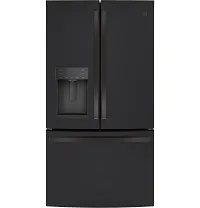 Ge Profile 28 Series Black French Door Refrigerator