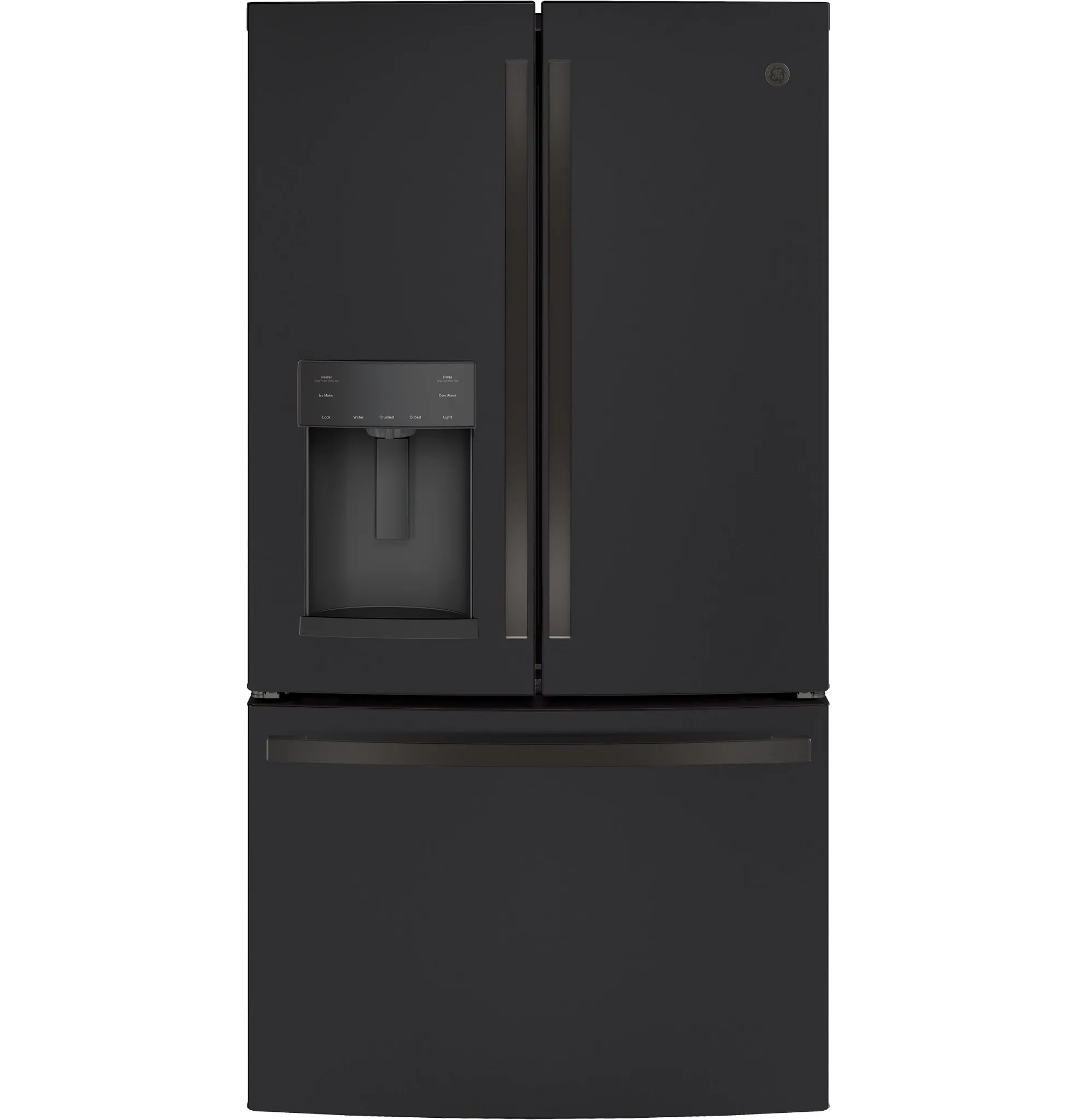 Ge Profile 28 Series Black Bottom Freezer Refrigerator