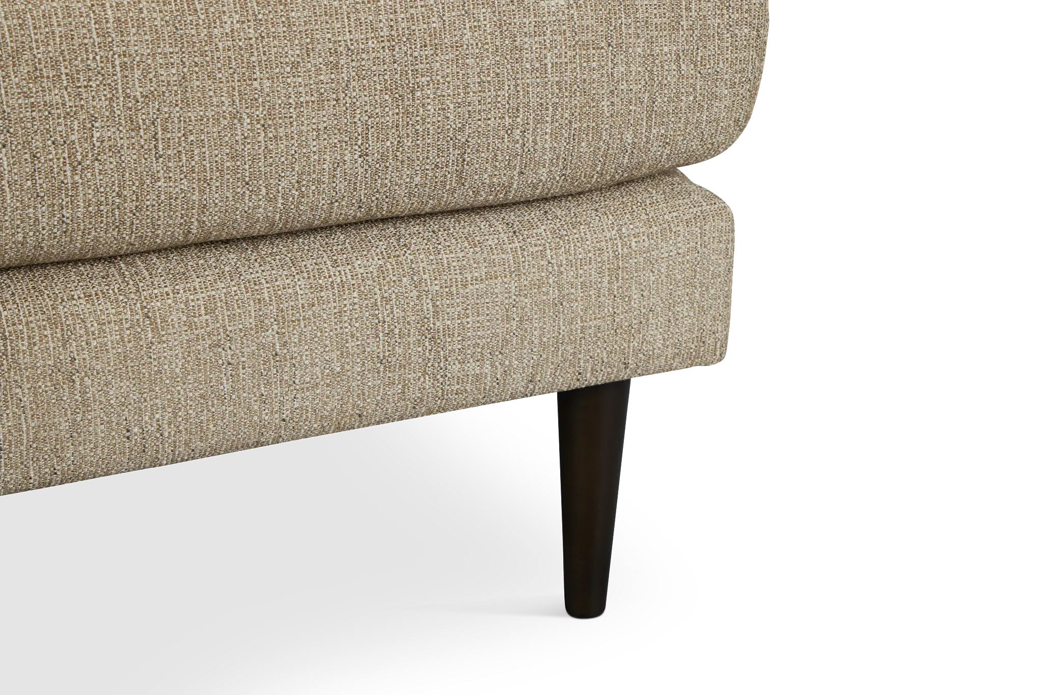 Easton Brown Fabric Ottoman Easton Brown Fabric Ottoman